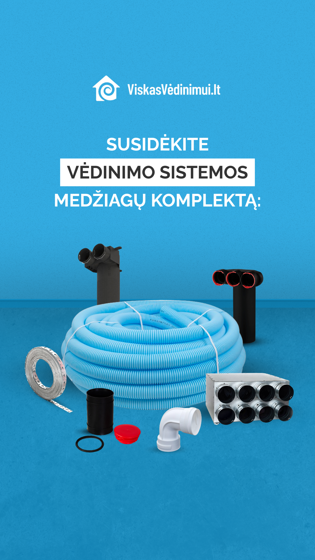 Viskas vėdinimui, šildymui, vėsinimui Facebook ad