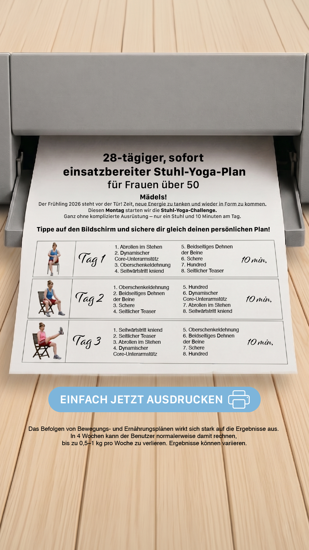 28 Day Challenge Facebook ad