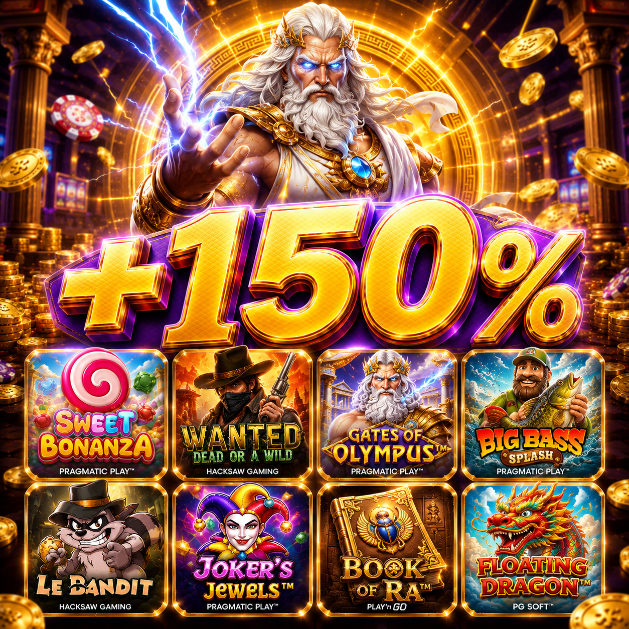 Top Game - Play play Facebook ad: HAVE NICE DAY +150%