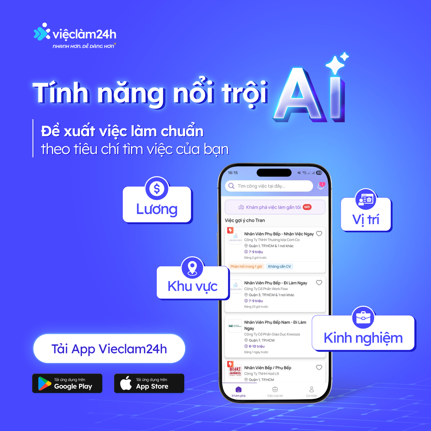 Việc Làm 24h Facebook ad