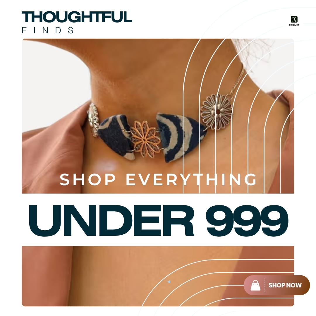 Renivet Facebook ad: Shop With Purpose on Renivet | Under 999