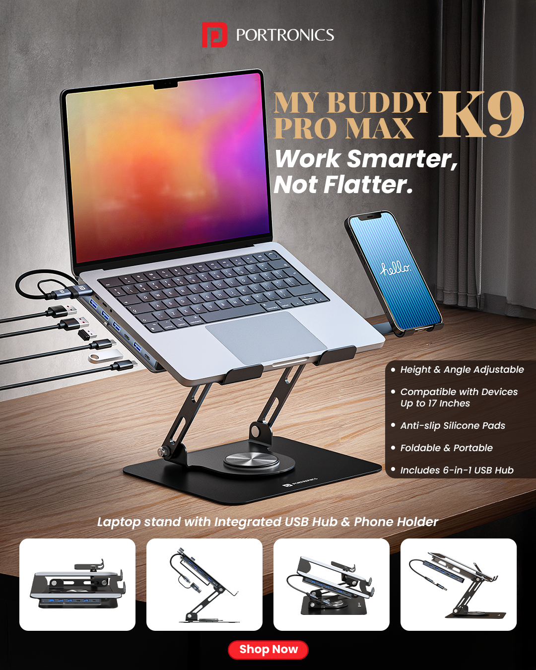 Portronics Facebook ad