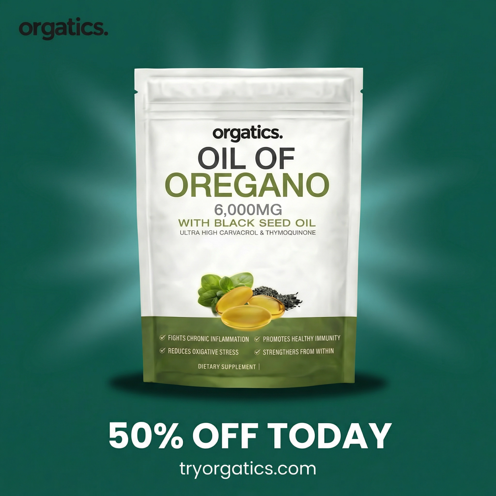 Orgatics Facebook ad
