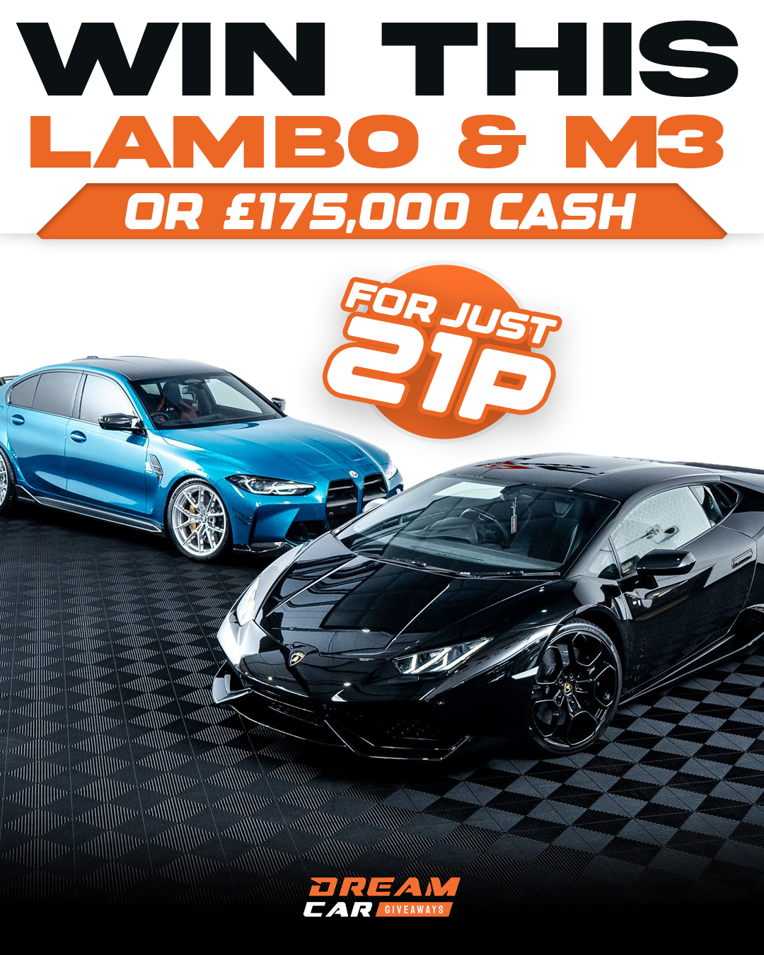 Dream Car Giveaways Facebook ad