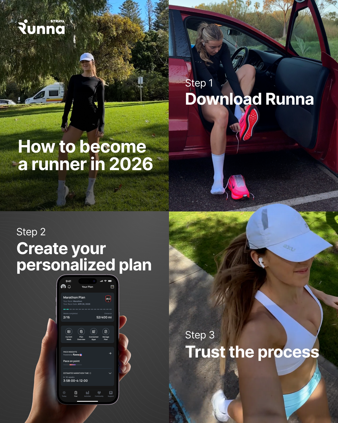 runna Facebook ad