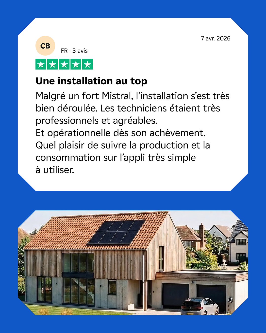 EDF solutions solaires Facebook ad