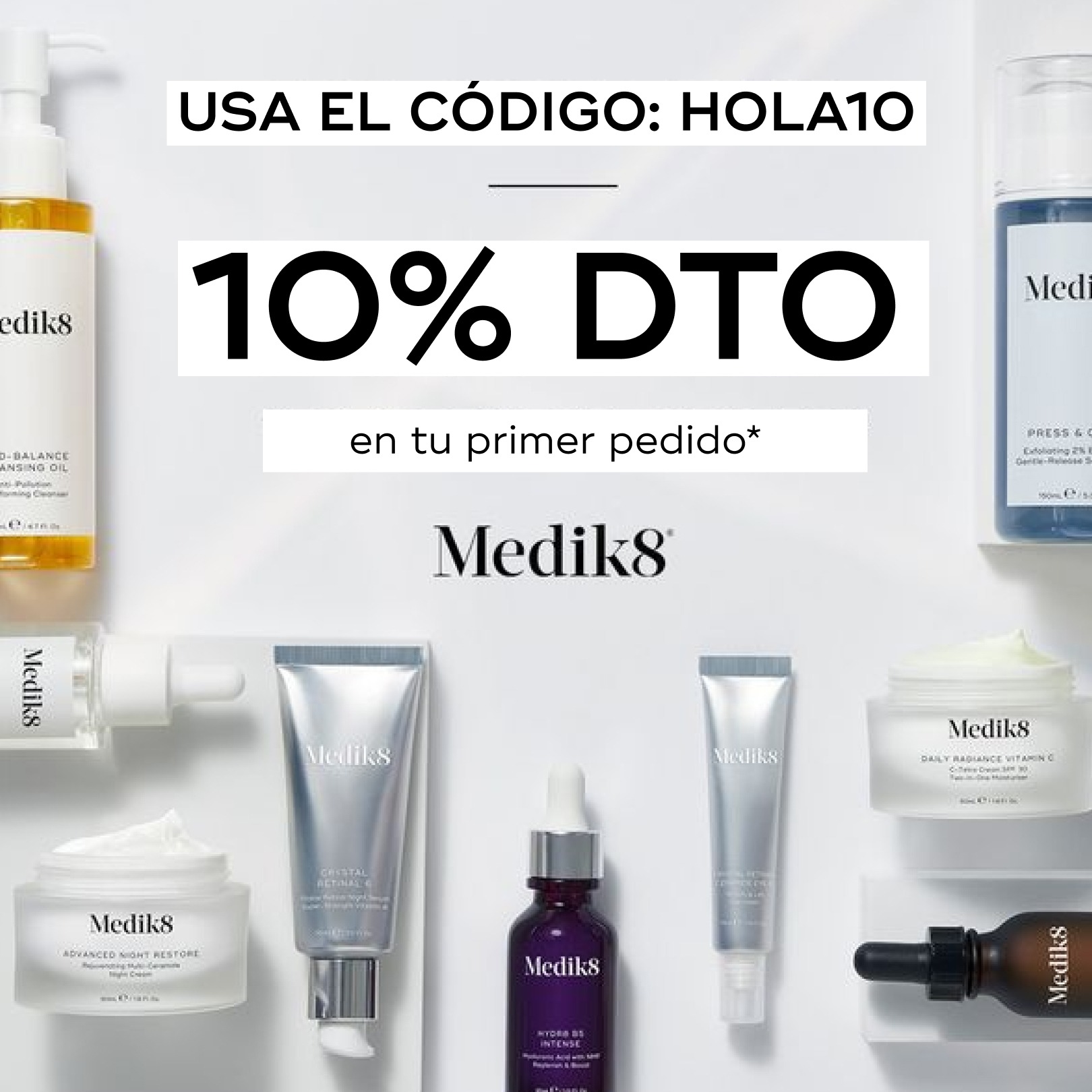 Medik8 España Facebook ad
