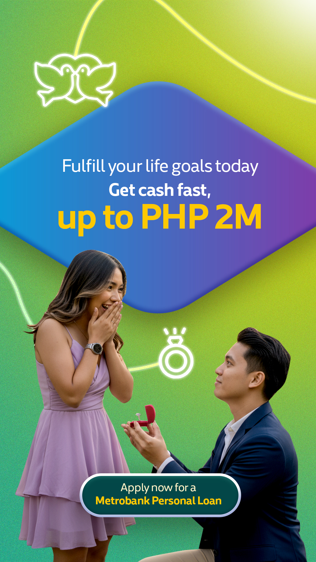 Metrobank Card Facebook ad