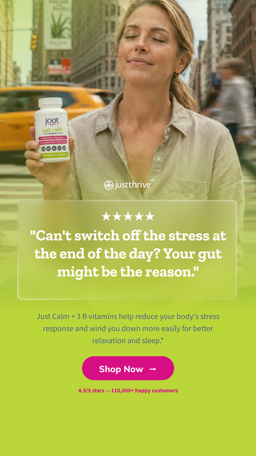 Just Thrive Facebook ad