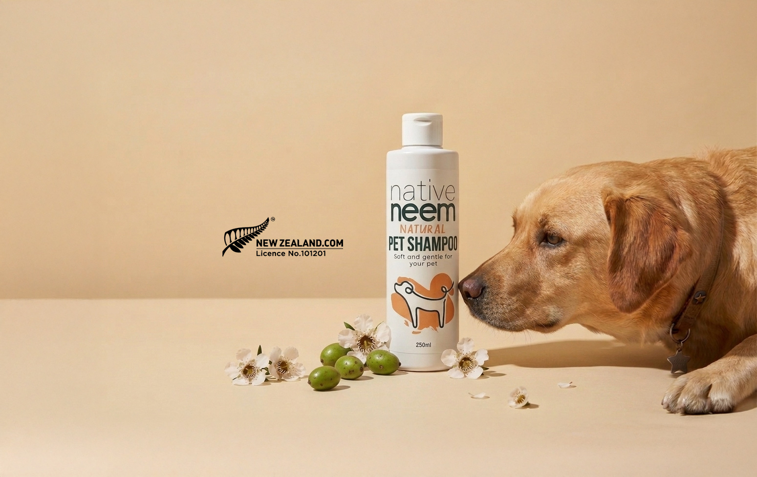 Nativeneem Facebook ad: Natural Pet Shampoo for Dogs