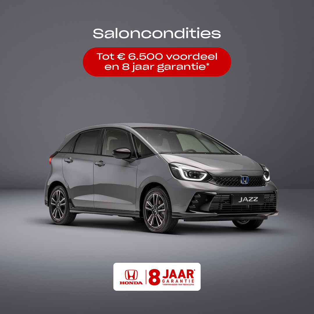 Honda Belgium Facebook ad: Maximaal Salonvoordeel op jouw nieuwe Honda.