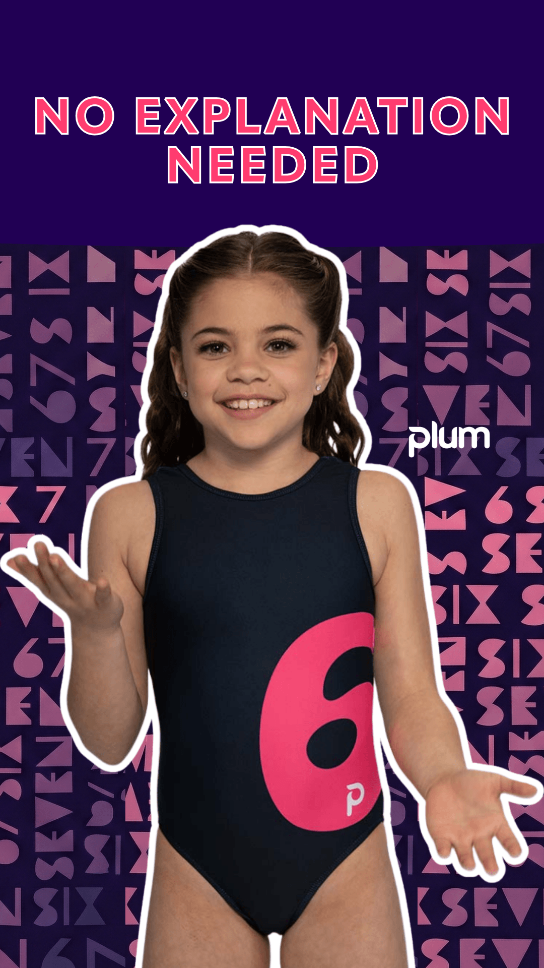 Plum Practicewear Facebook ad