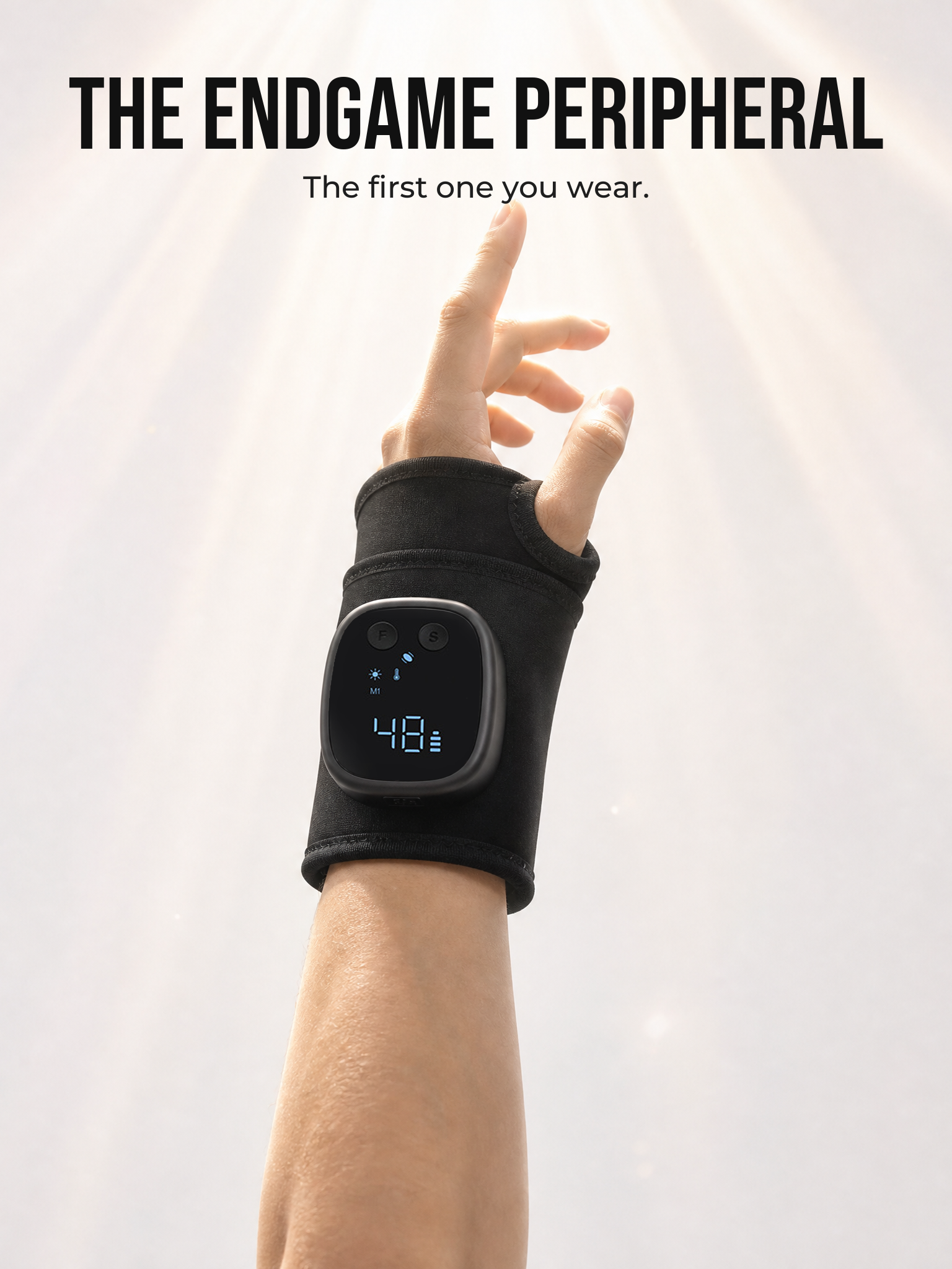 AimRest Facebook ad: Warm, responsive hands before you even queue up.