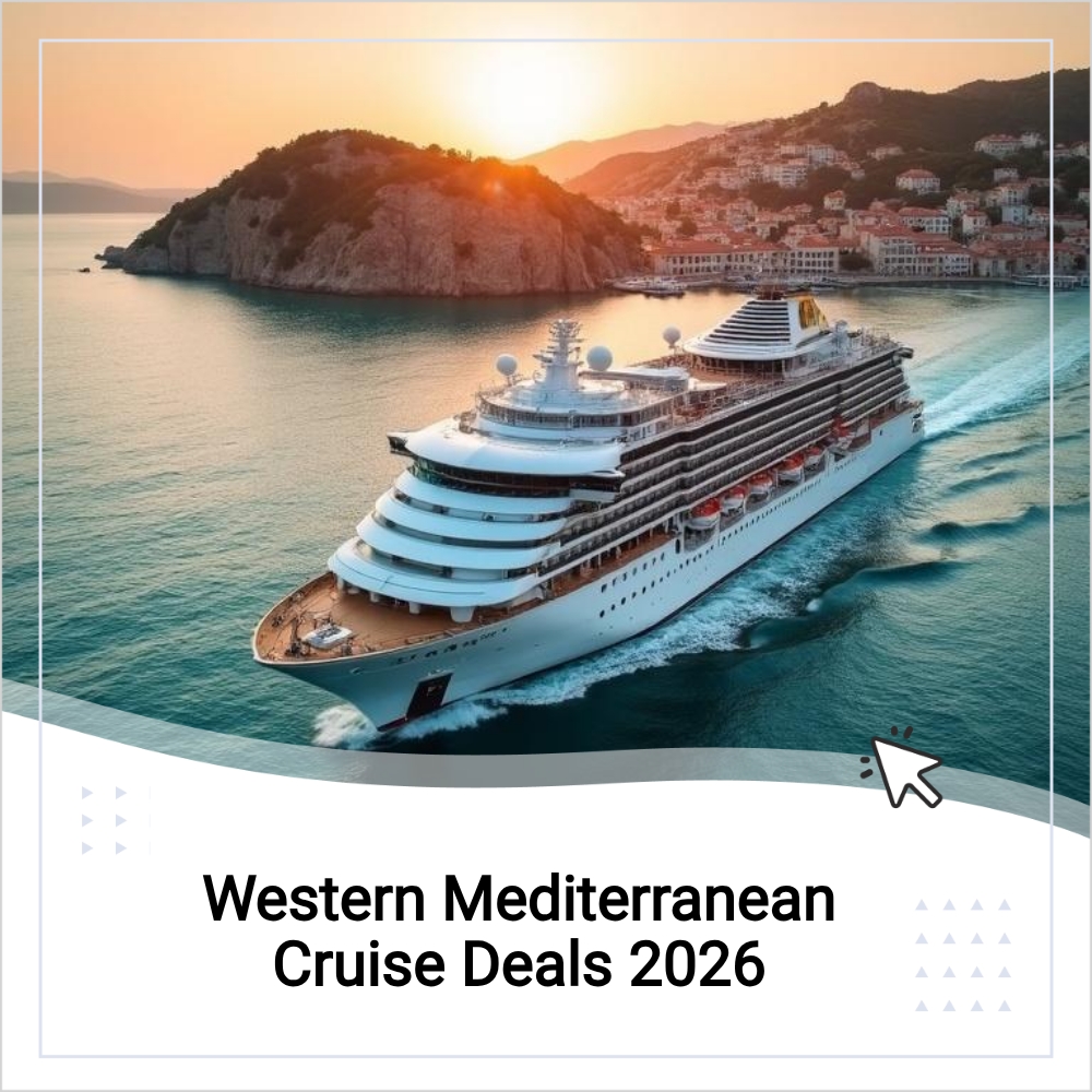 Everyday Trends Facebook ad: Western Mediterranean Cruise Deals 2026!