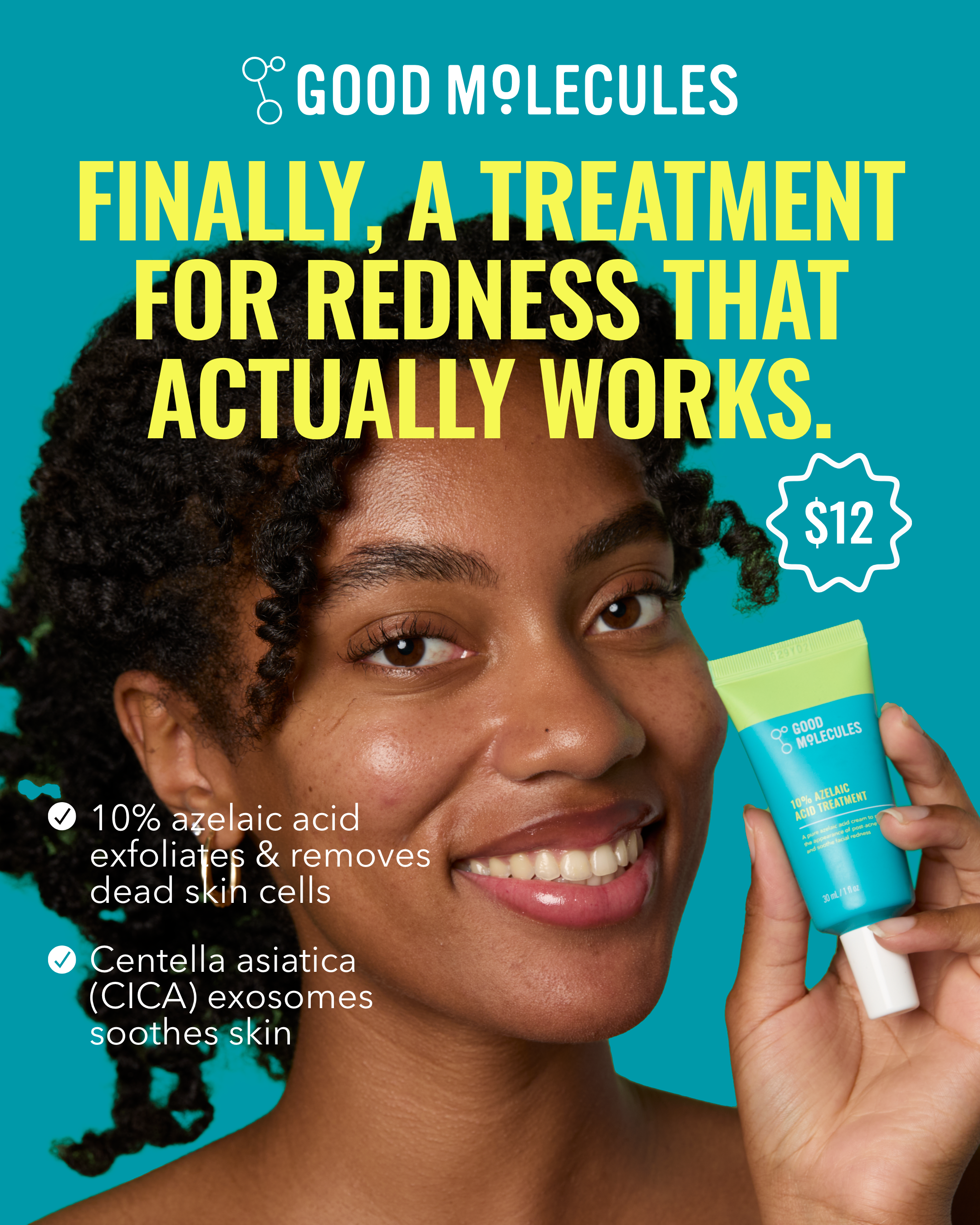 Good Molecules Facebook ad