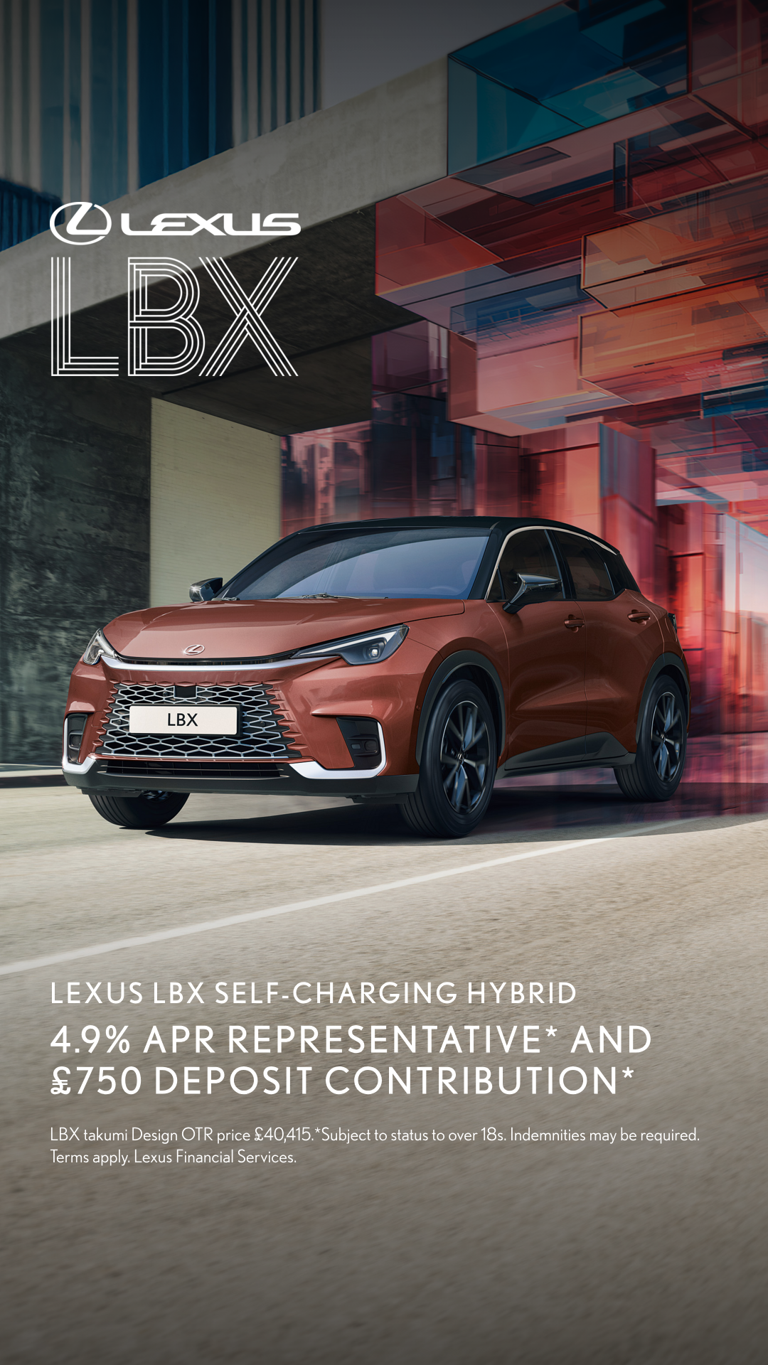 Lexus Sidcup Facebook ad