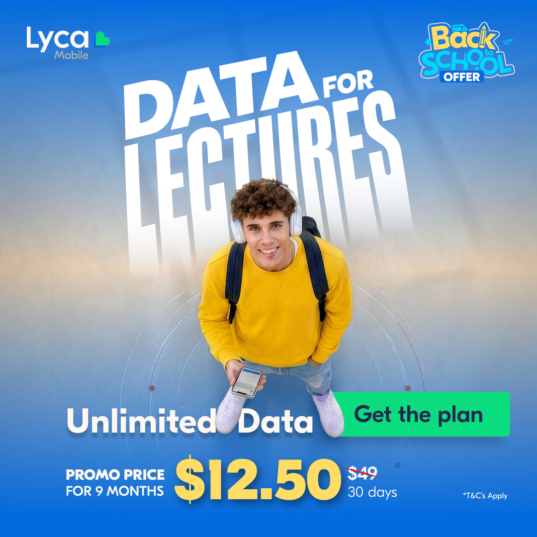 Lycamobile USA Facebook ad