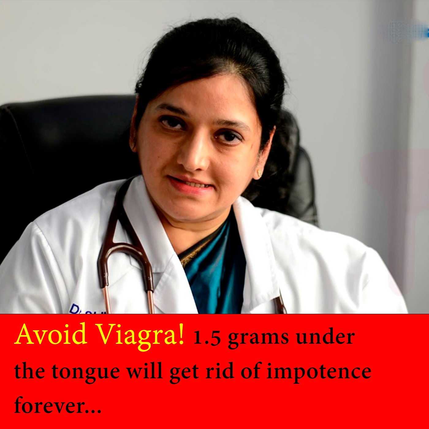 Medicale Facebook ad: Help of a renowned urologist.