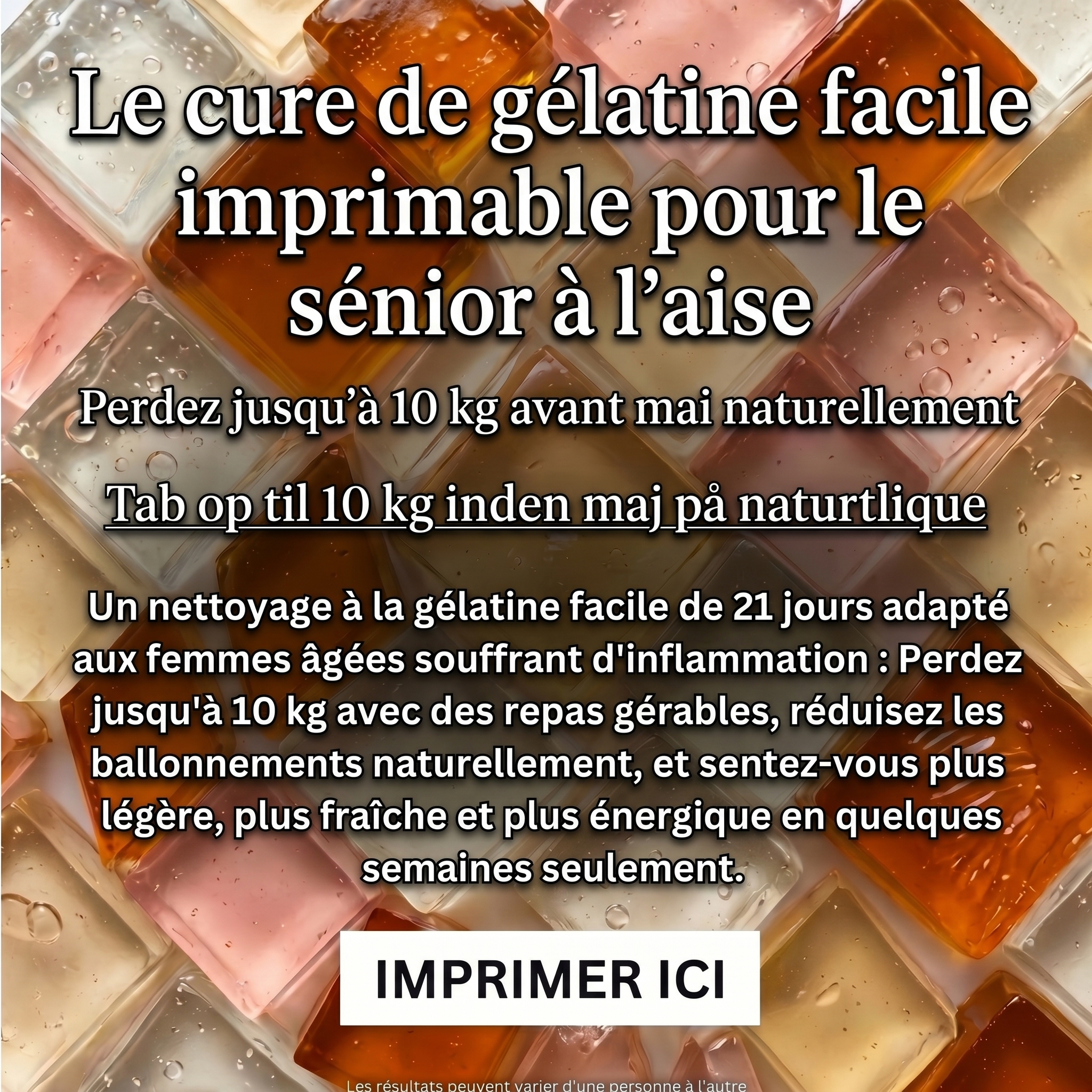 My Diet Challenge Facebook ad: Il suffit de 2 semaines pour faire la différence