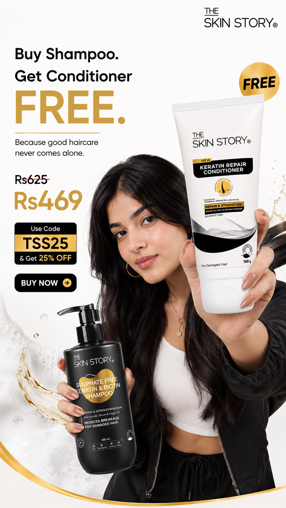 The Skin Story Facebook ad from Jun 11, 2026
