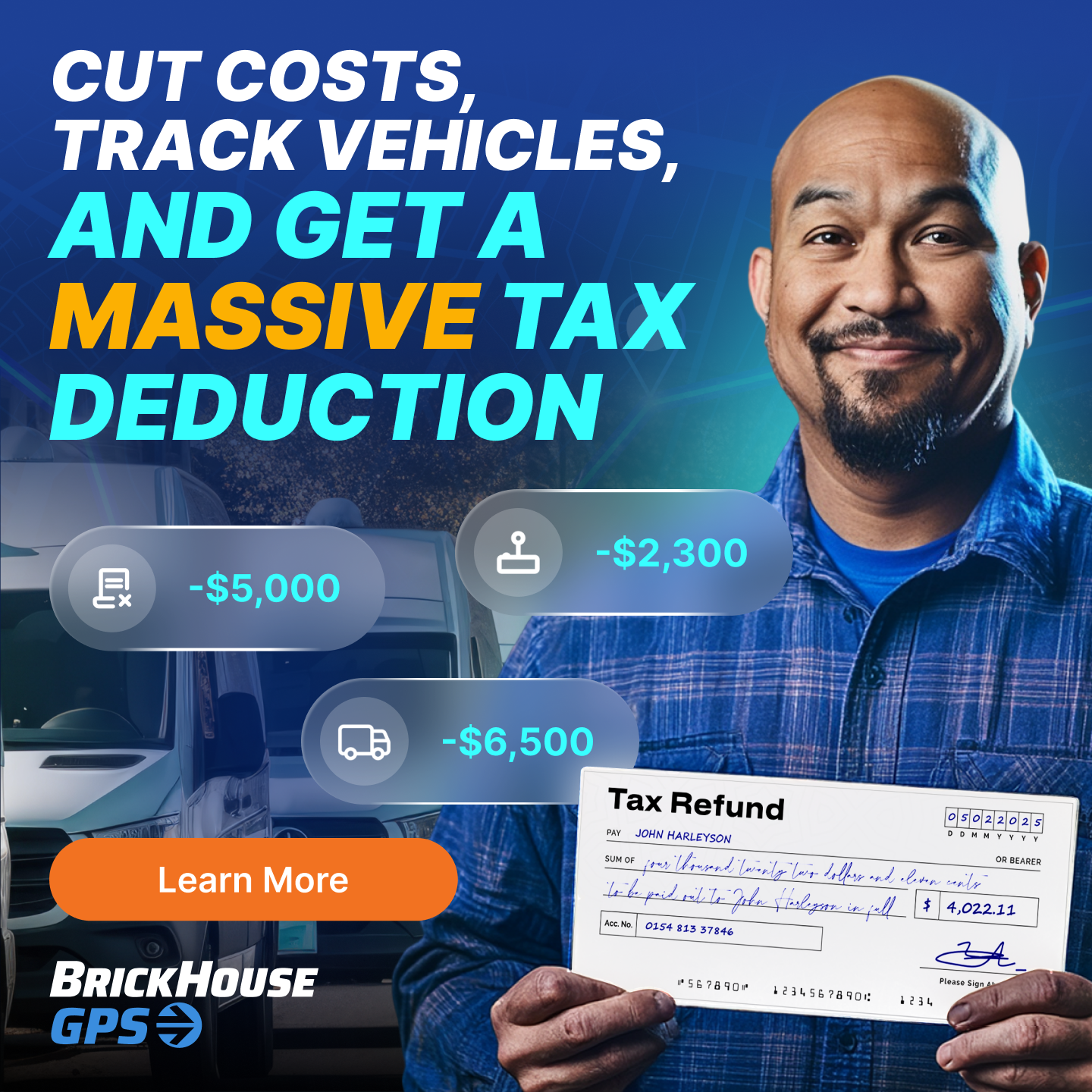 BrickHouse GPS Facebook ad