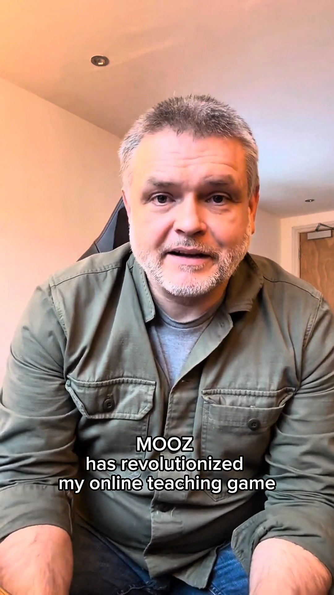 MOOZ: video call for musicians Facebook ad: Try MOOZ today and teach music like a…