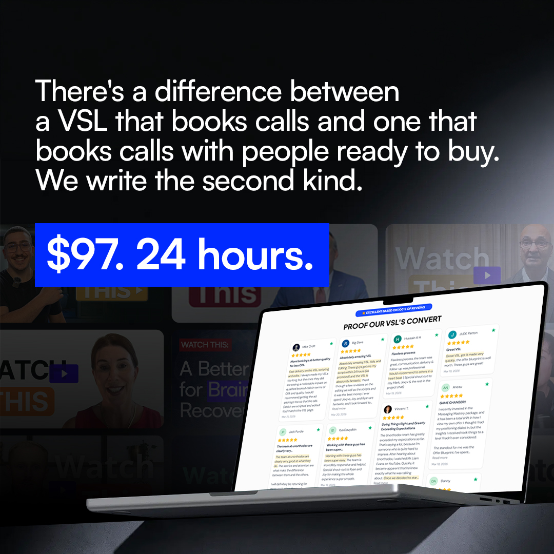 Unorthodox Systems Facebook ad