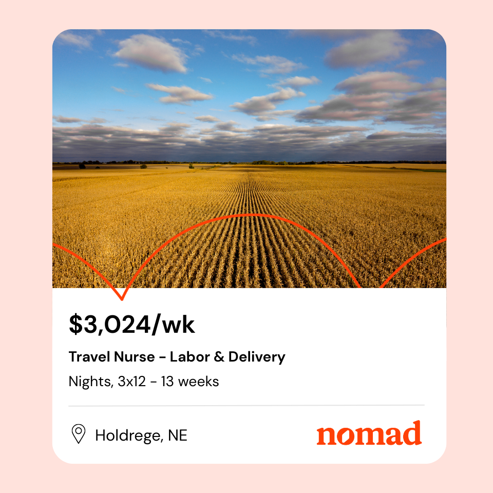 Nomad Health Facebook ad: Sign up to view exact shift rates, stipends…