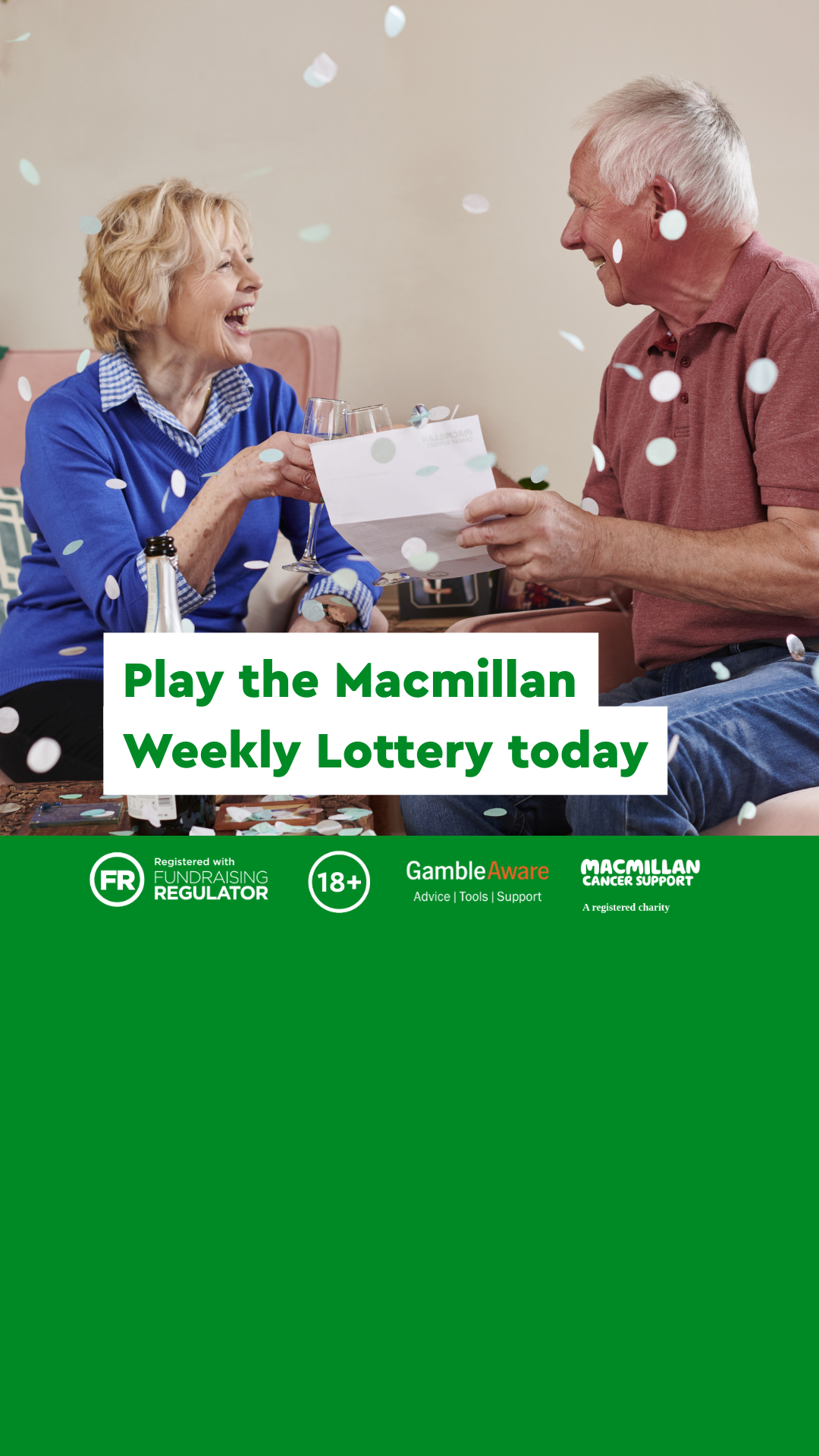Macmillan Cancer Support Facebook ad