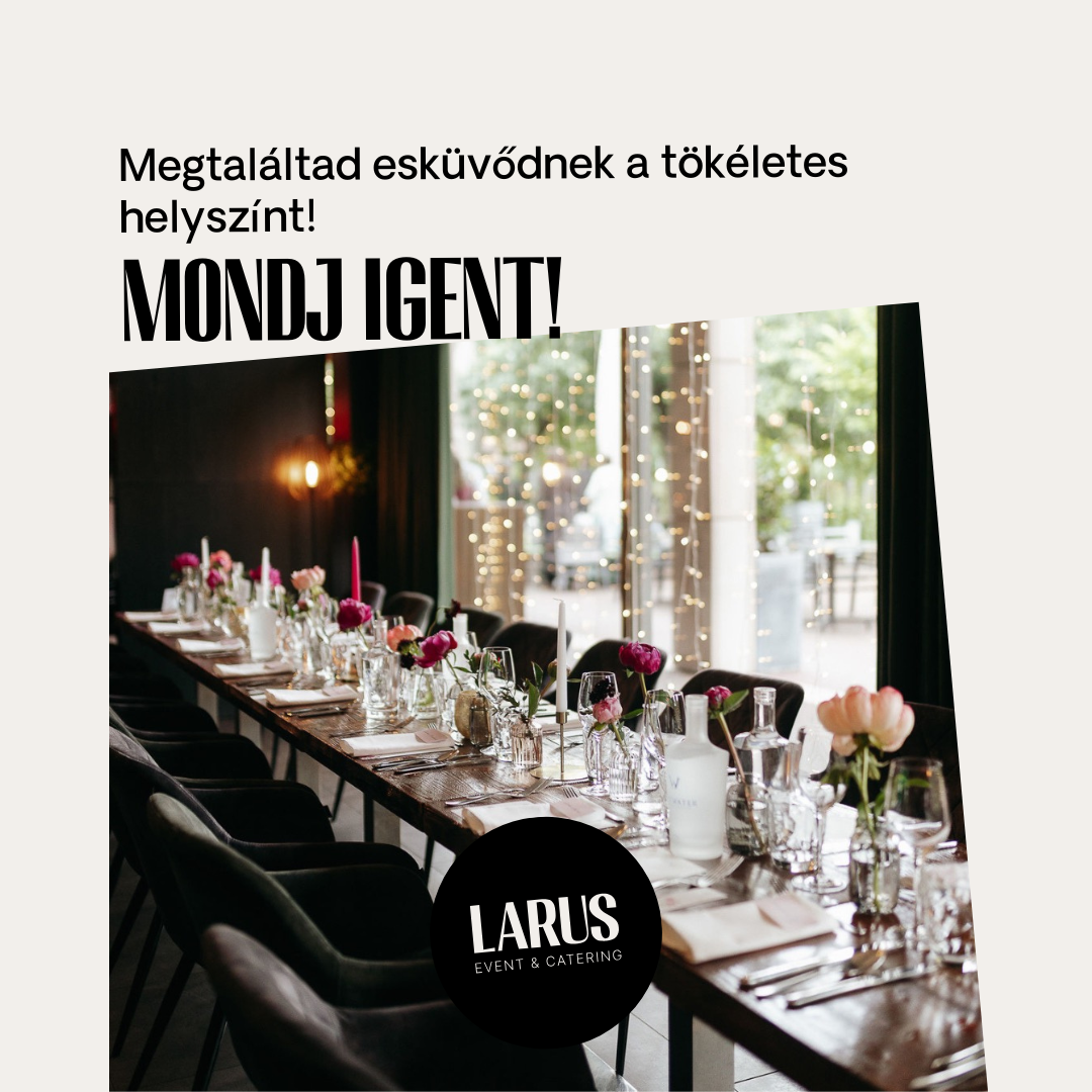 Larus Event & Catering Facebook ad from Jun 3, 2026
