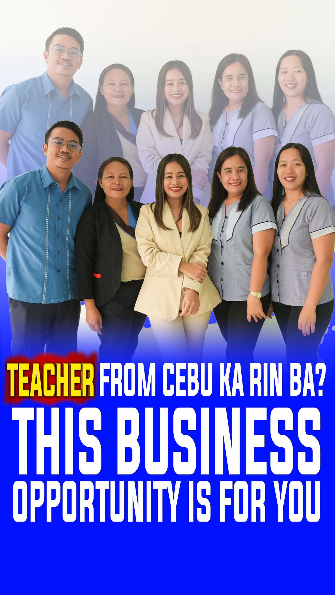 Ana Rose Argawanon Facebook ad: CEBU TEACHERS KA RIN BA KATULAD NILA? PARA SAYO ANG…