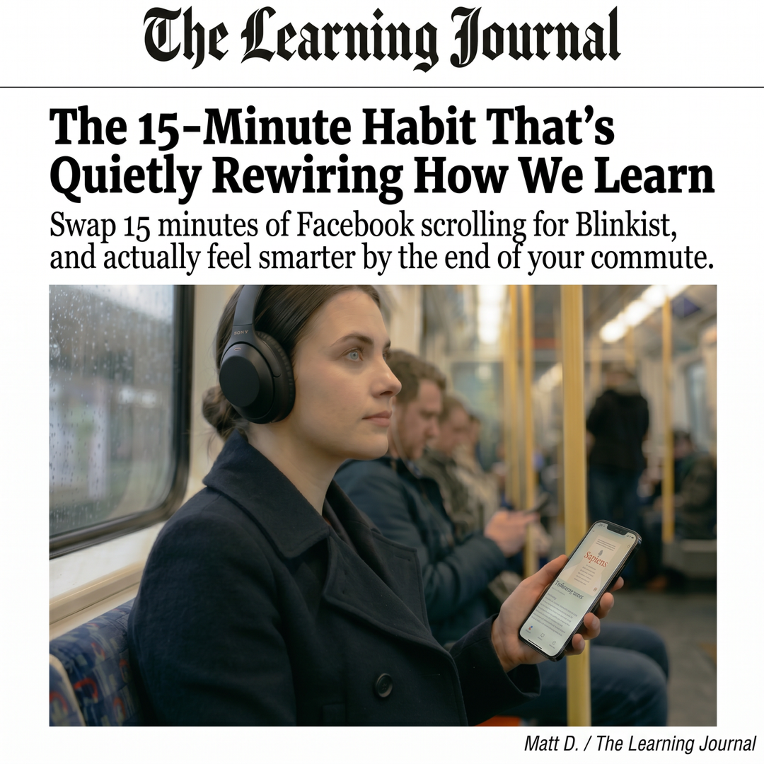 Blinkist Facebook ad