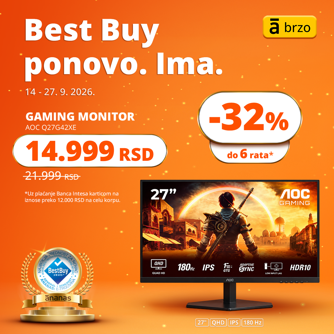 Ananas.rs Facebook ad: Gaming izbor koji vredi