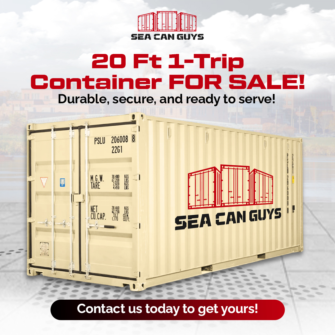 Sea Can Guys Facebook ad: Buy 20FT Container