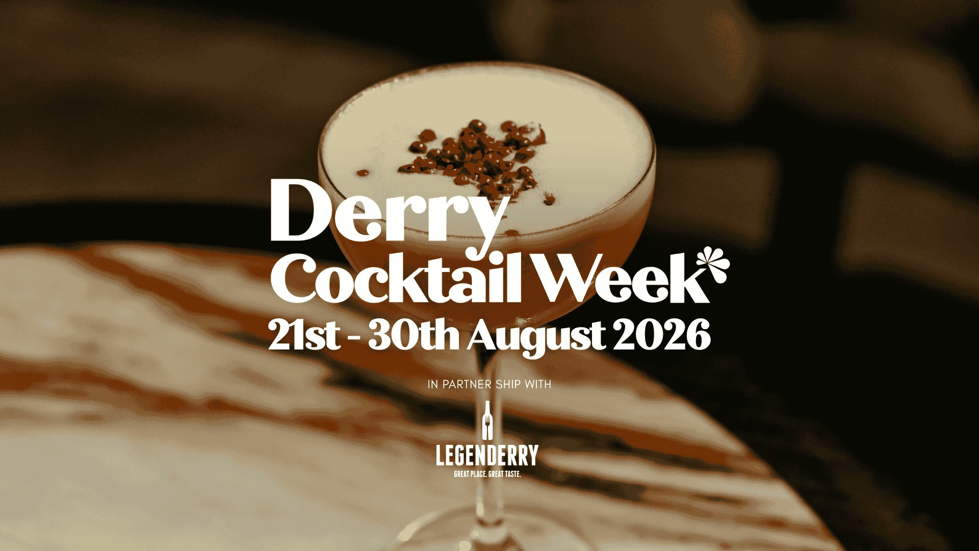 Derry Cocktail Week Facebook ad: Derry Cocktail Week is coming