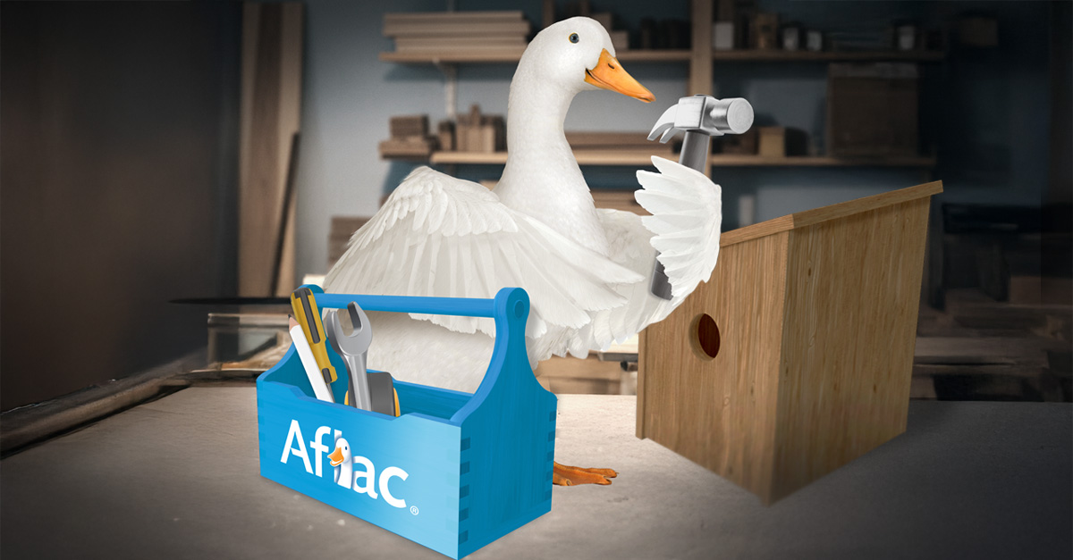 Aflac Facebook ad