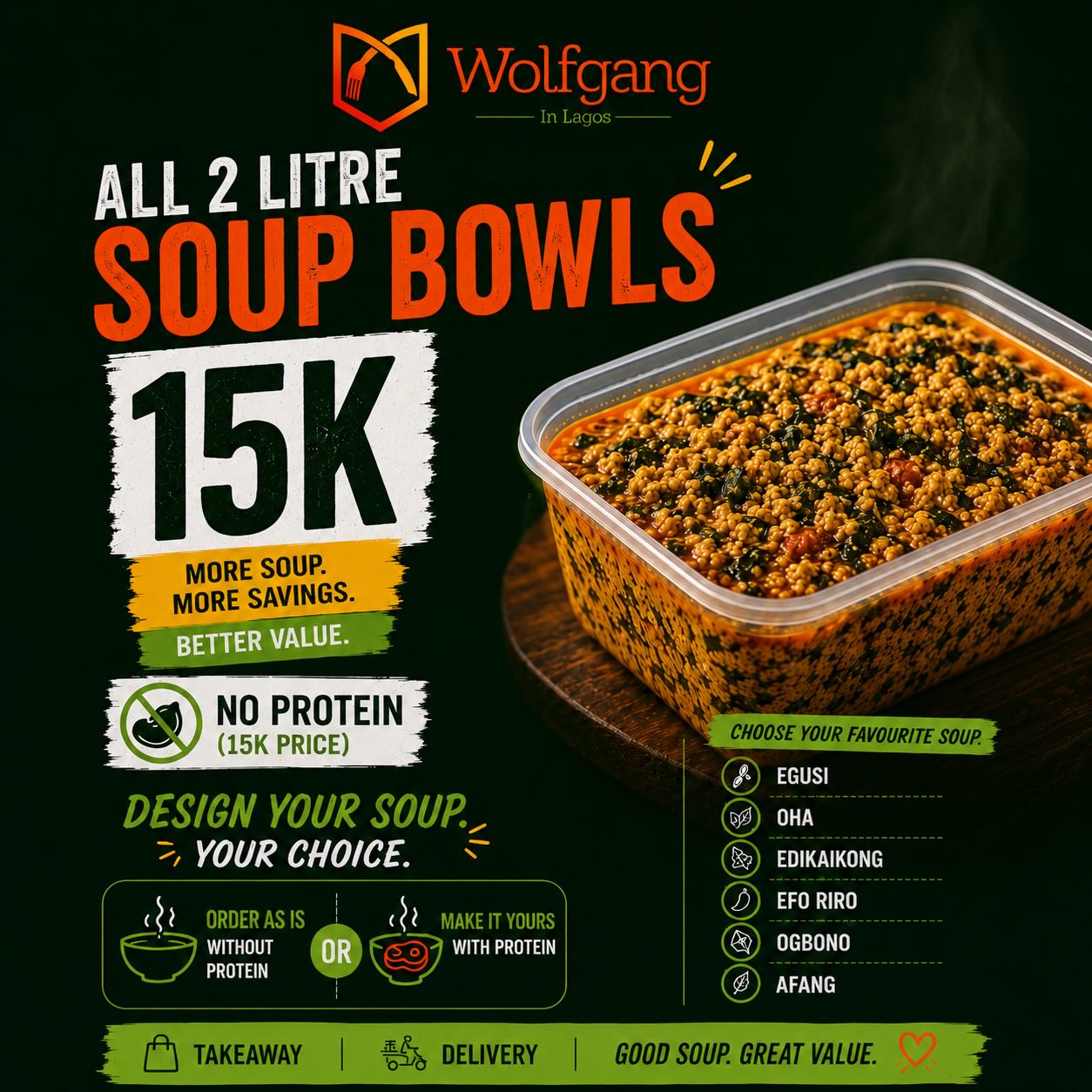 Wolfgang In Lagos Facebook ad