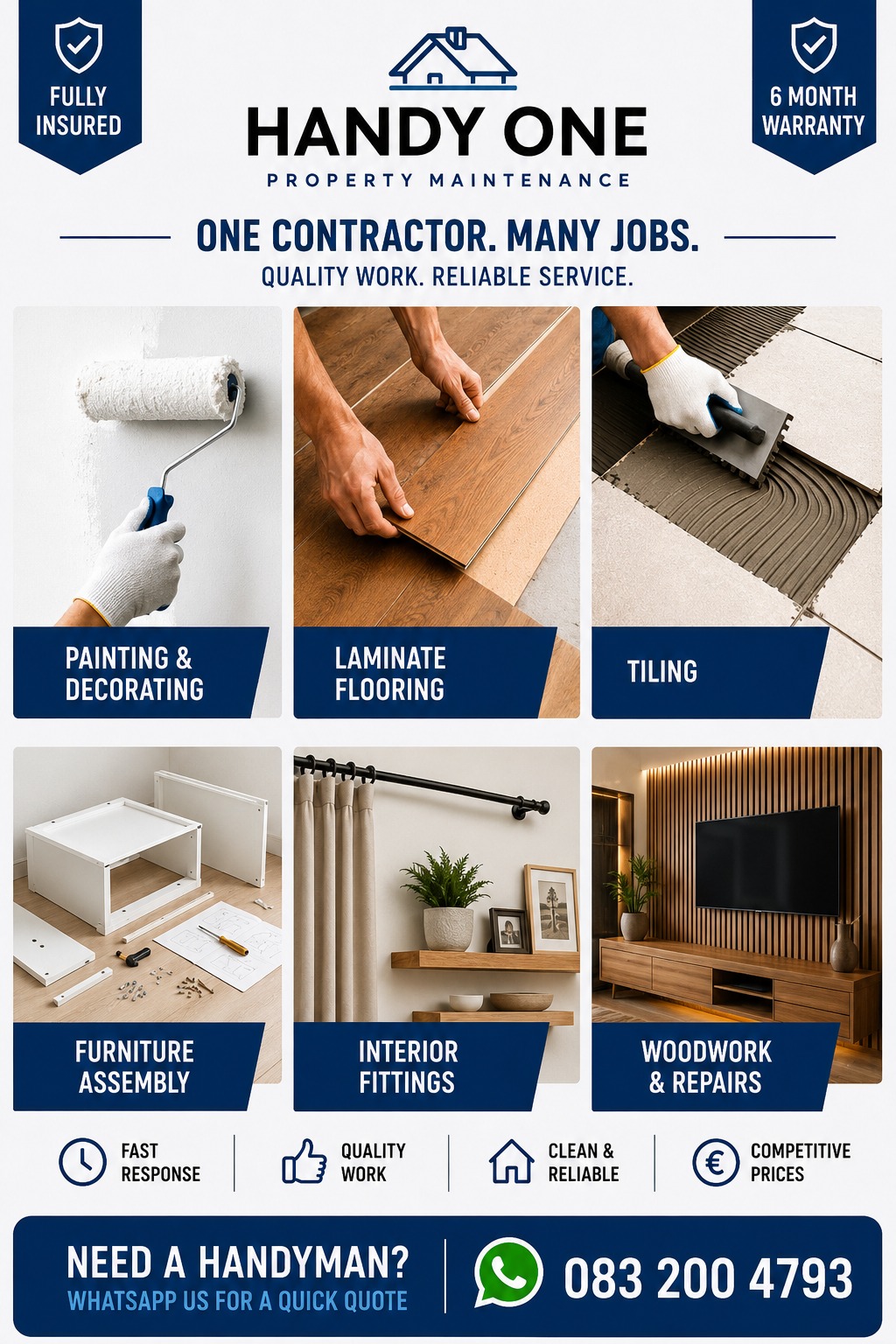 HANDY ONE Facebook ad