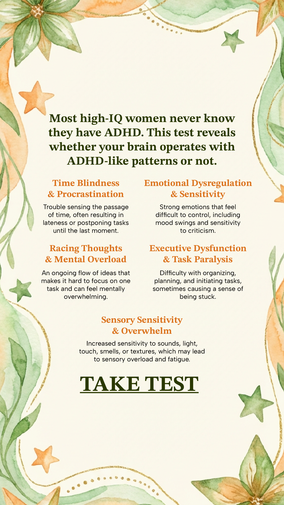 Brain Health Check Facebook ad