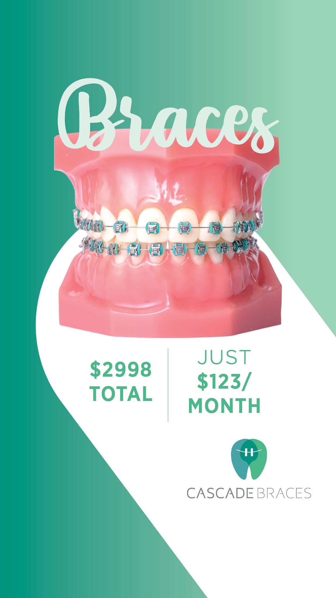 Cascade Braces Facebook ad
