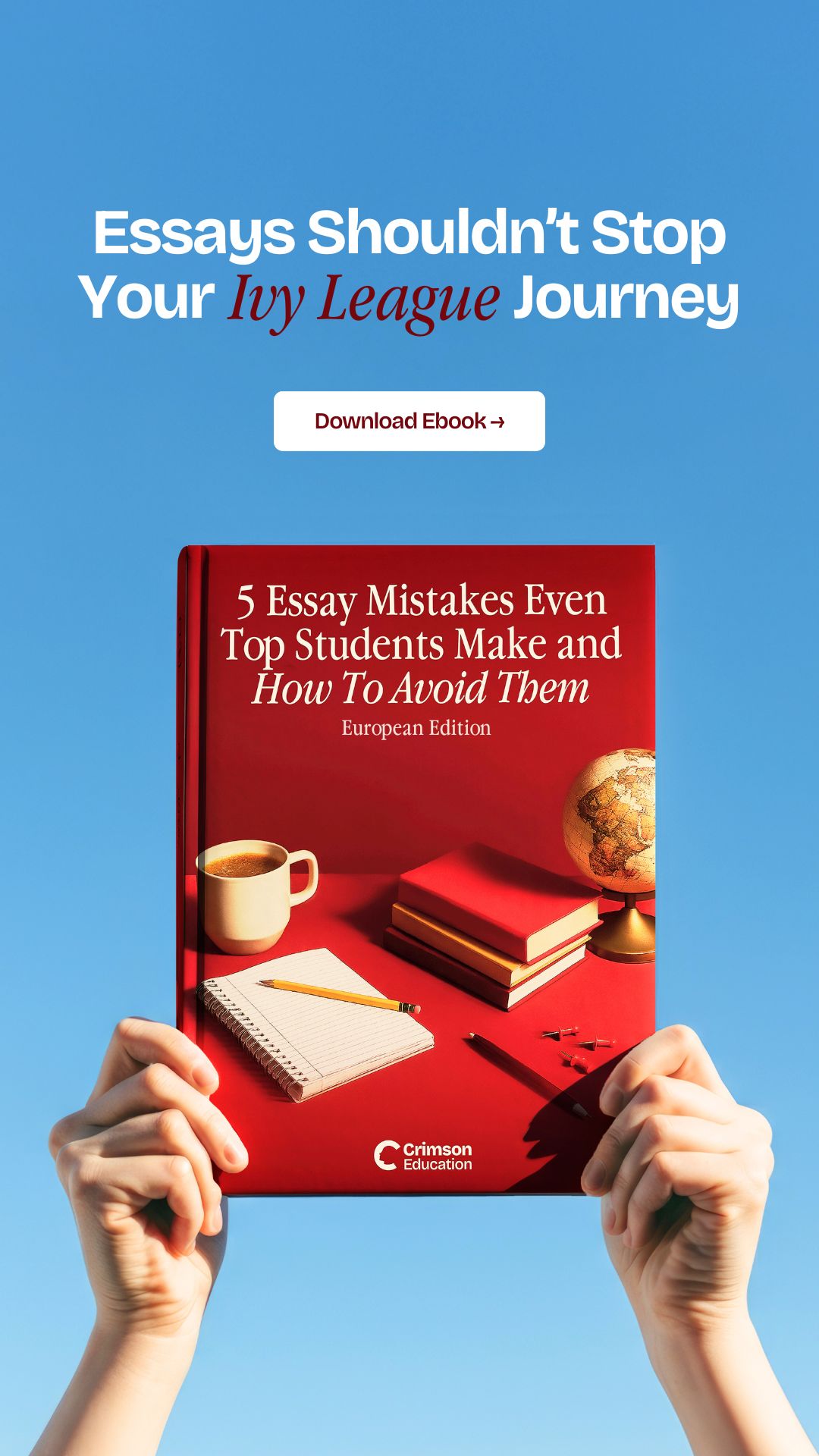 Crimson Education Facebook ad