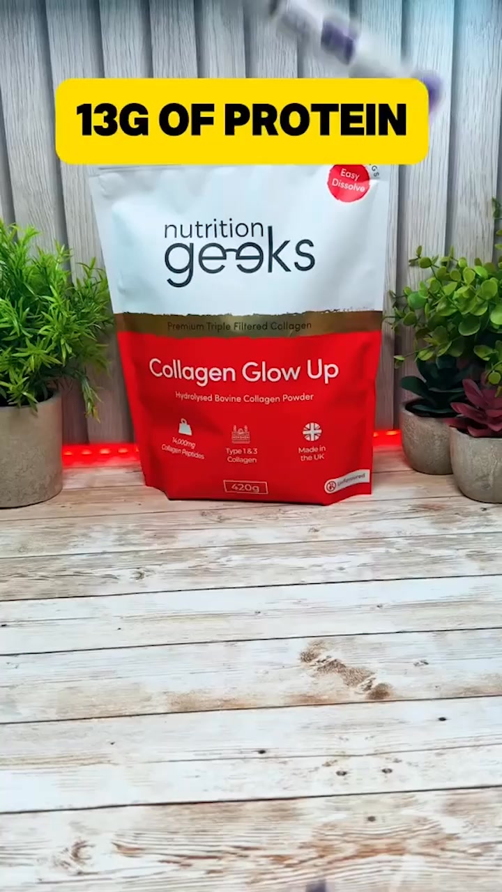 Nutrition Geeks Facebook ad: Get 30% Off Your First Order + Free Delivery