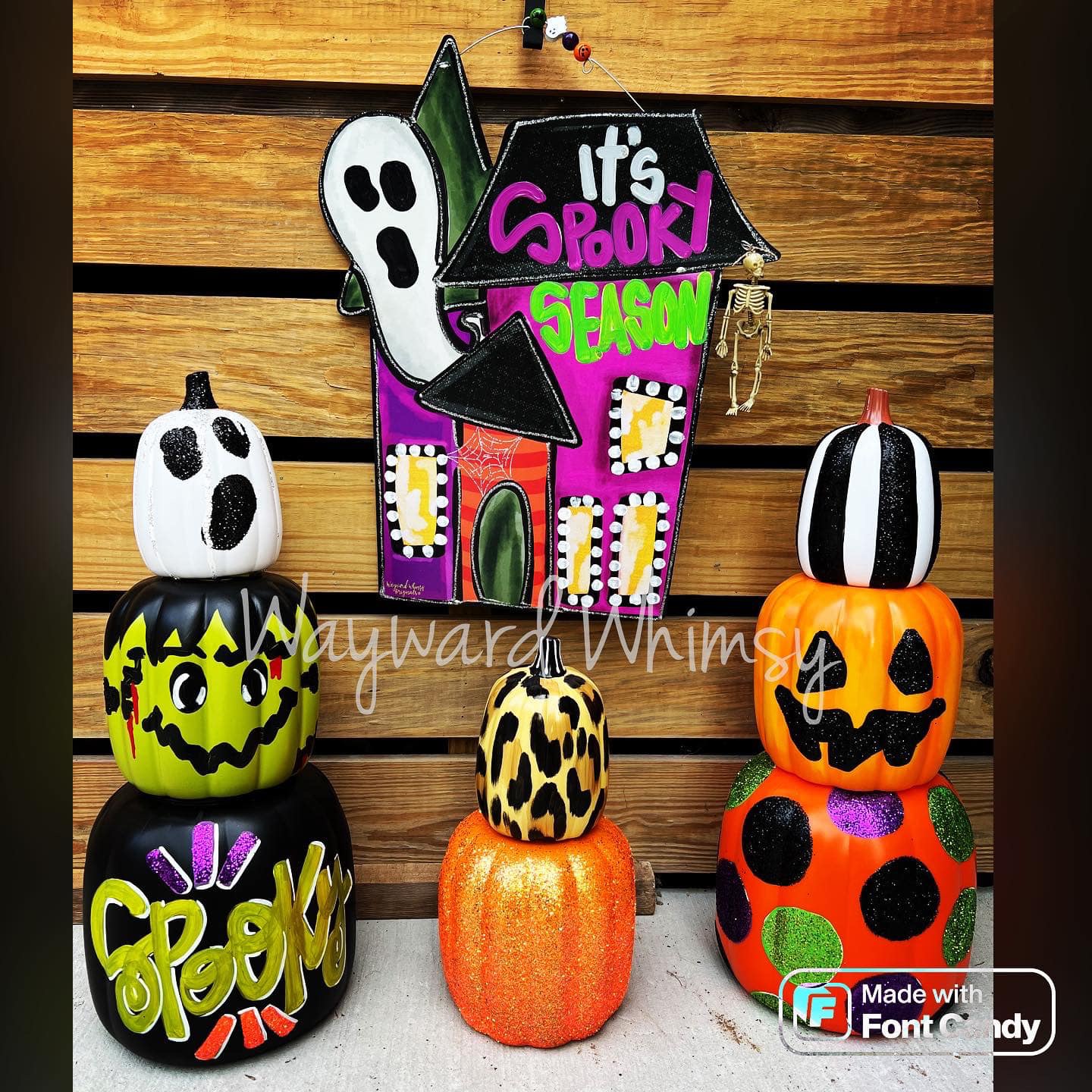 Wayward Whimsy Facebook ad: Personalized & Customized Artwork, Door hangers, party…