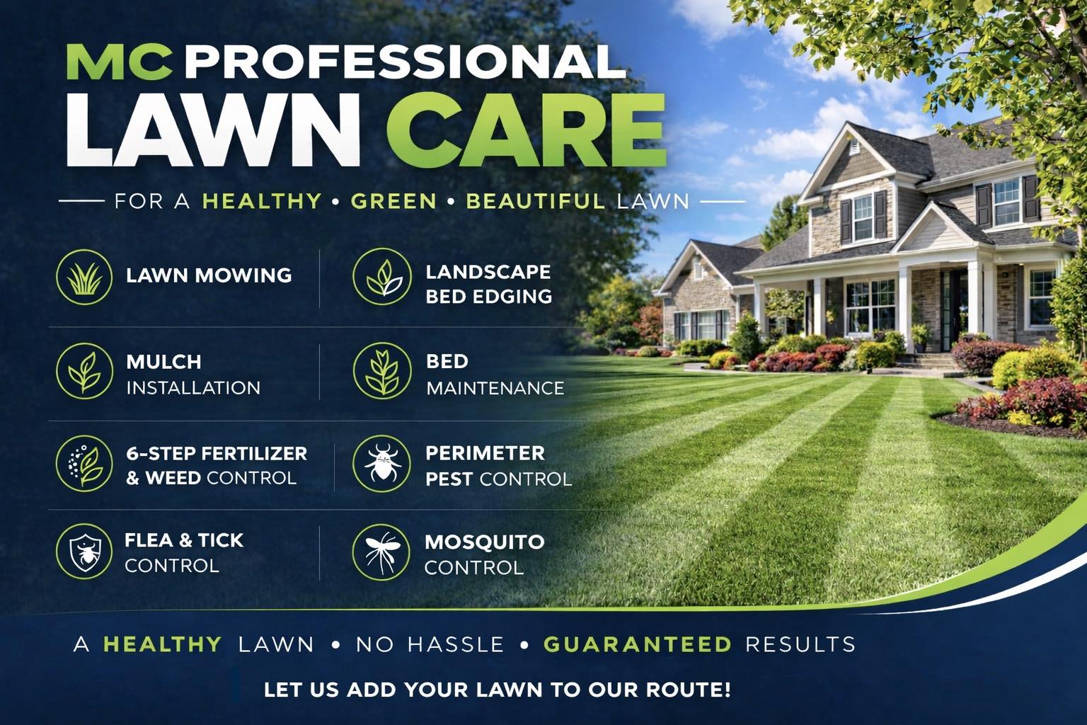 MC Professional Lawn Care and Snow Plowing Facebook ad