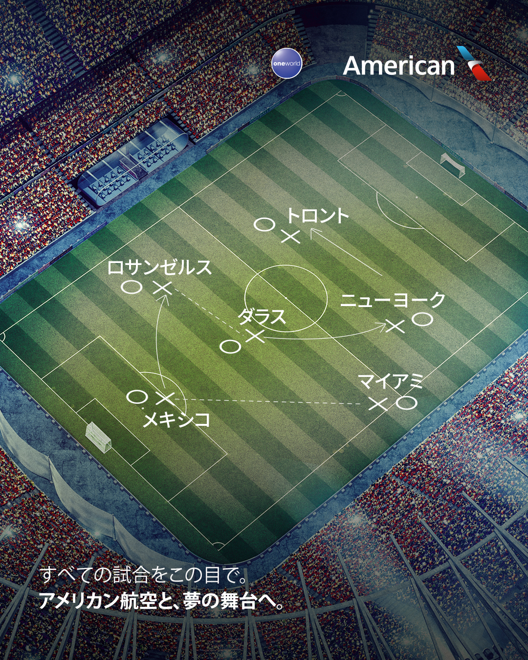 American Airlines Facebook ad