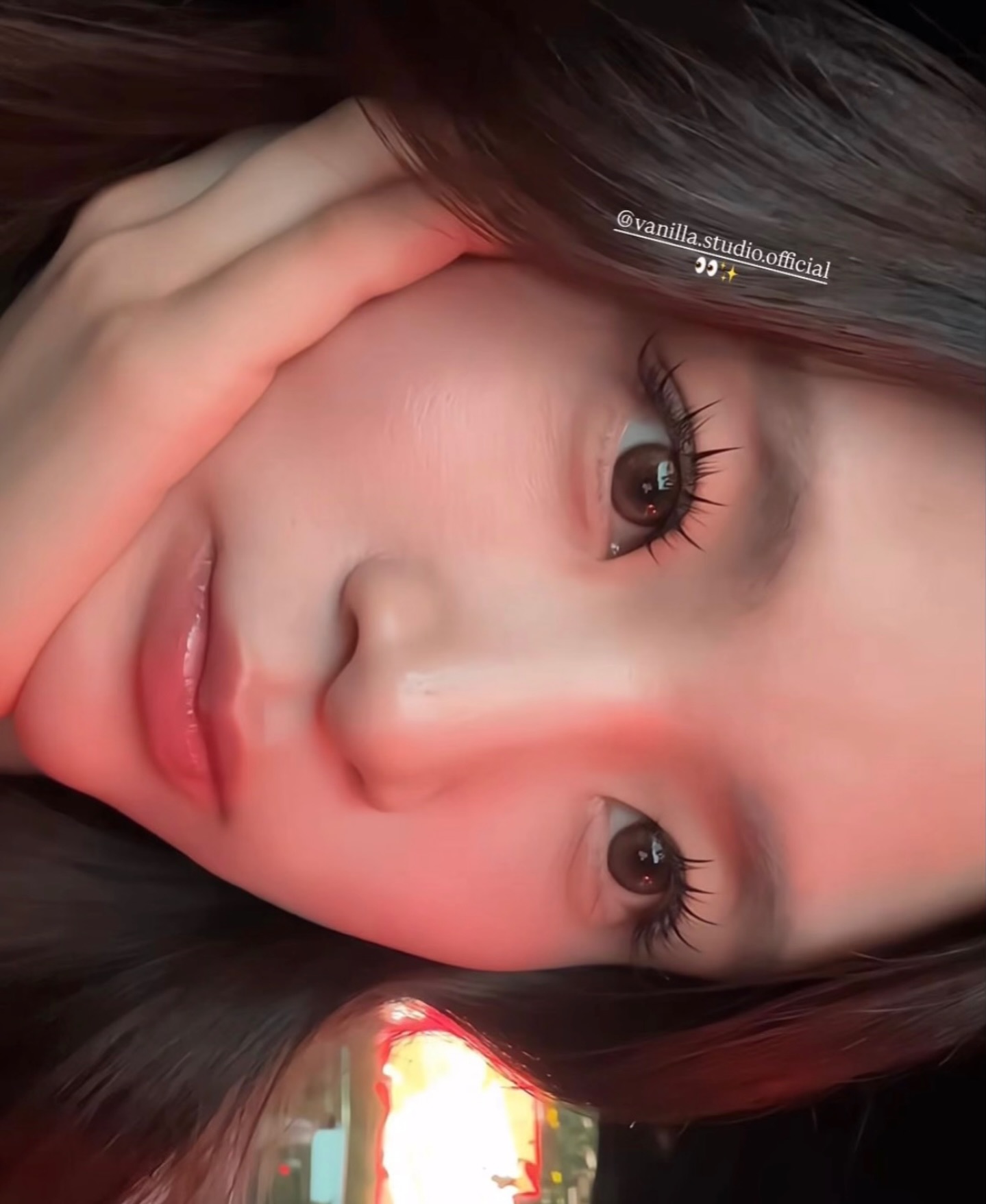 Vanilla brows & lashes studio Facebook ad: ✧ Korea Bling ﹋