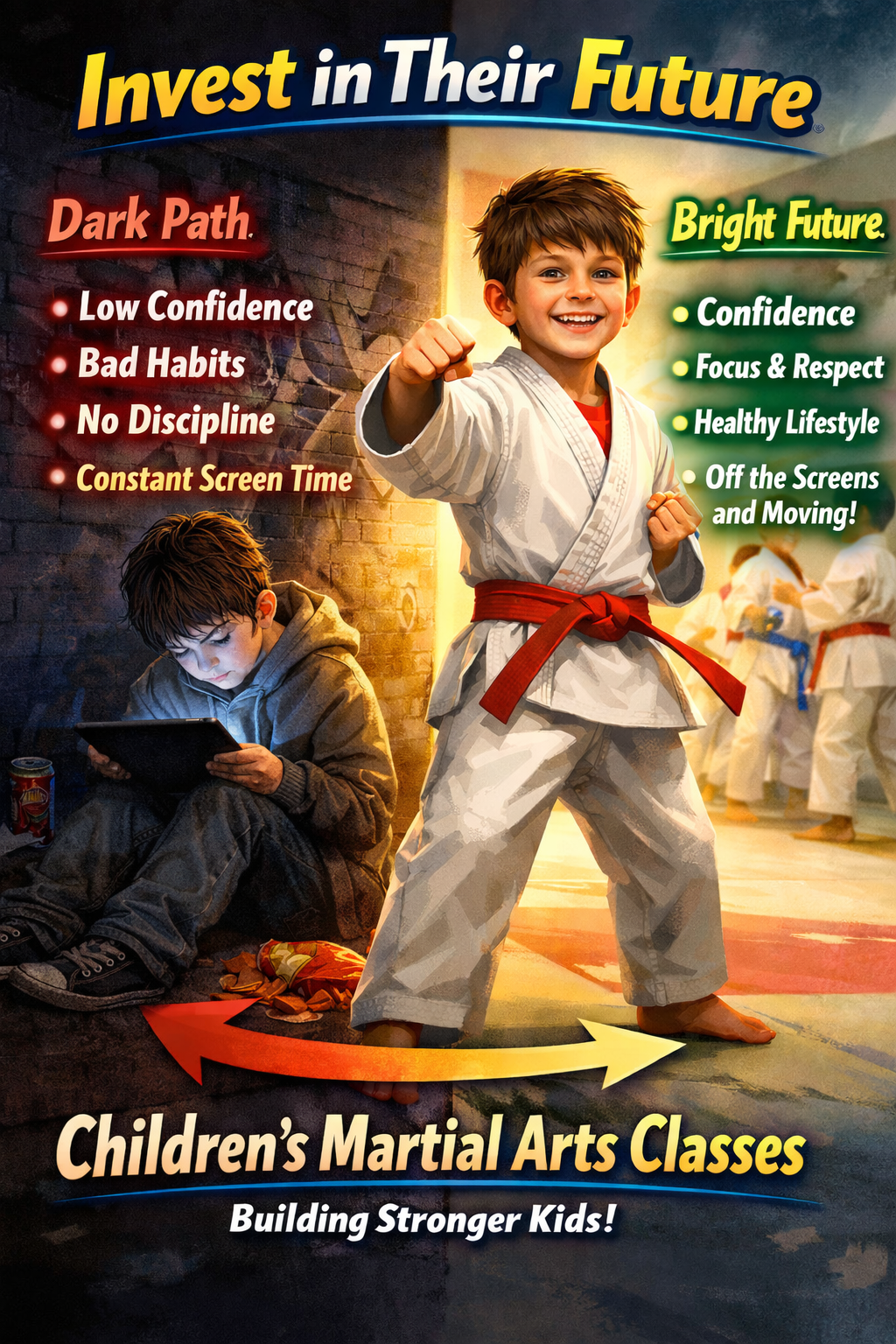 Ace Taekwondo Academy Facebook ad from Apr 14, 2026