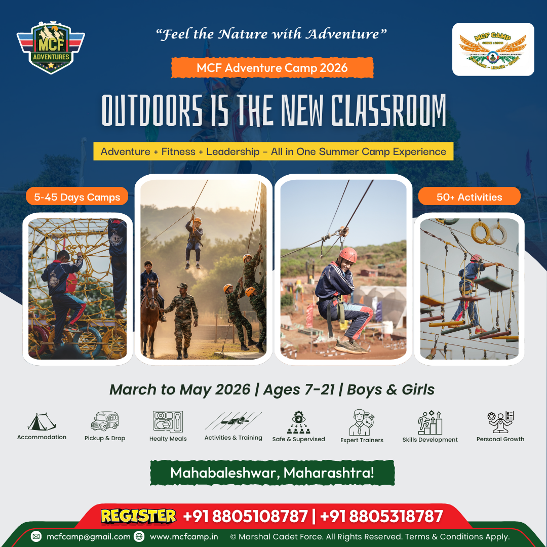 MCF Adventure Summer Camp Facebook ad from Apr 3, 2026