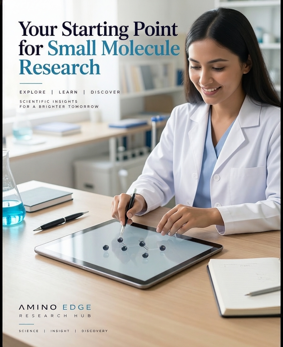 AminoEdge Facebook ad: Explore the Research Hub