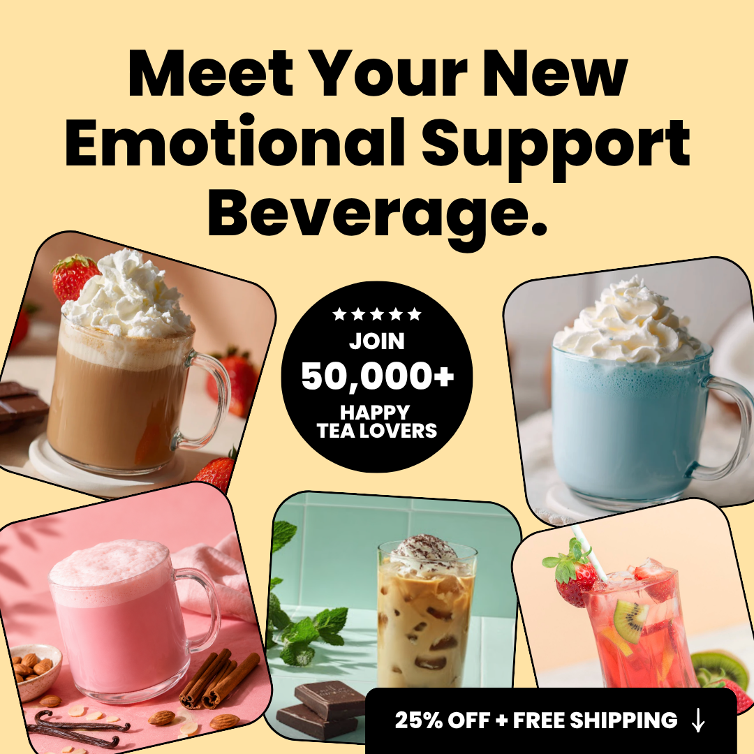 Tealish Facebook ad: Life’s Too Short for Boring Tea